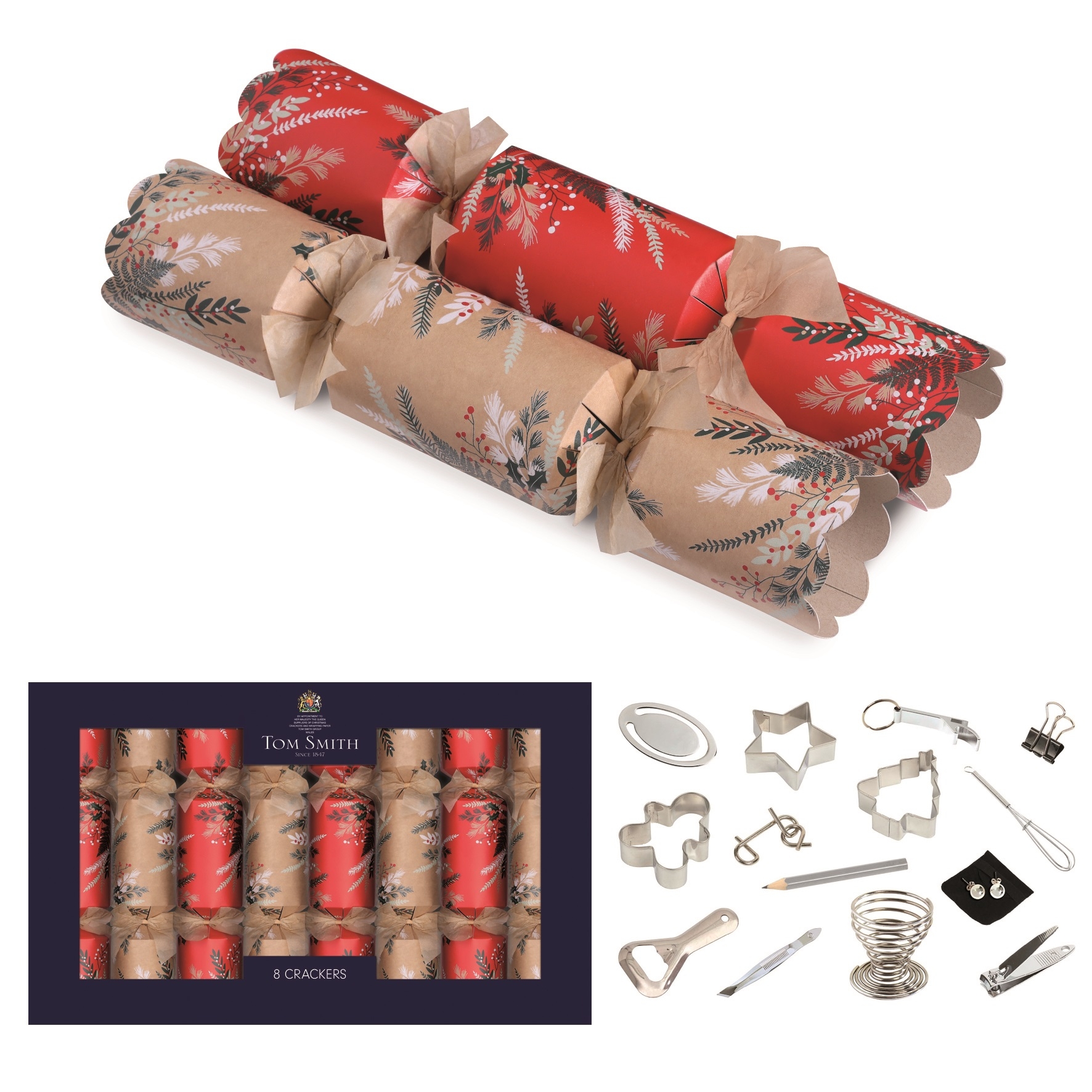 CRACKERS,35cm Kraft 8`s