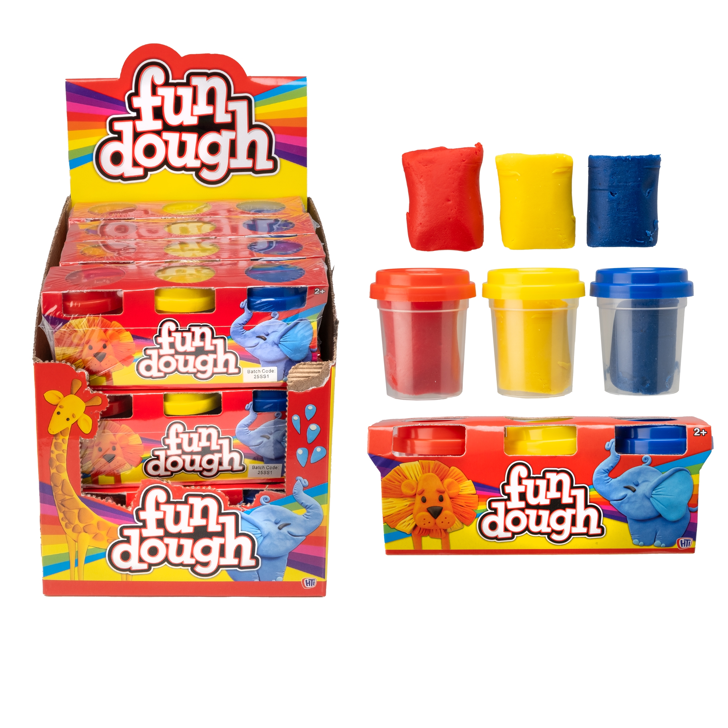 FUN DOUGH, 3`s [Packs Only]