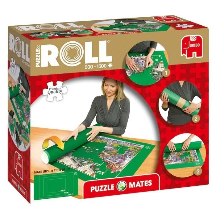 JIGROLL,Puzzle & Roll, 500-1500pc. Jigsaw Mat,Jumbo