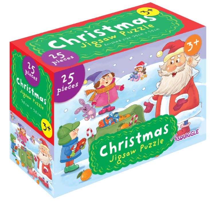 CHRISTMAS JIGSAW,25 piece [Packs Only]