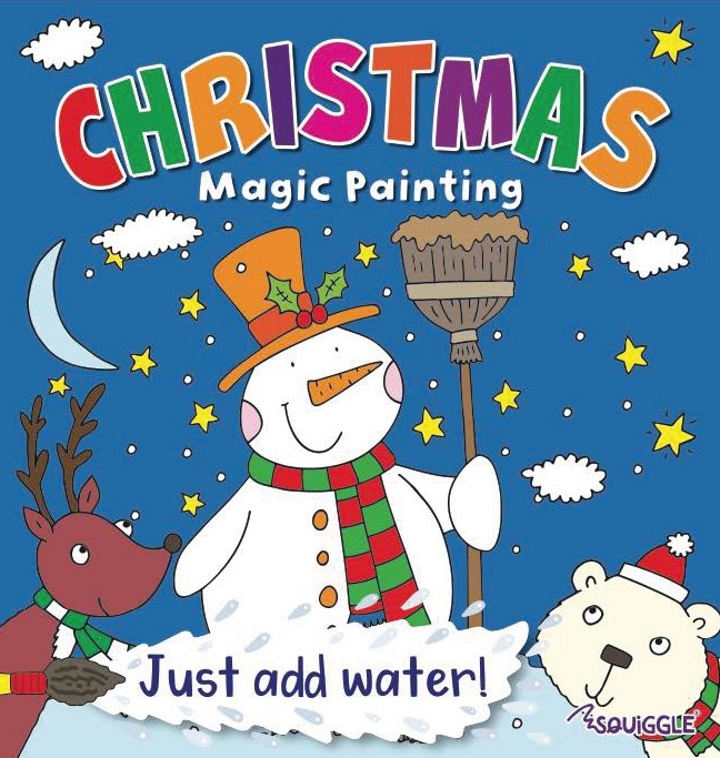 XMAS MAGIC PAINTING BOOK, [Packs Only]