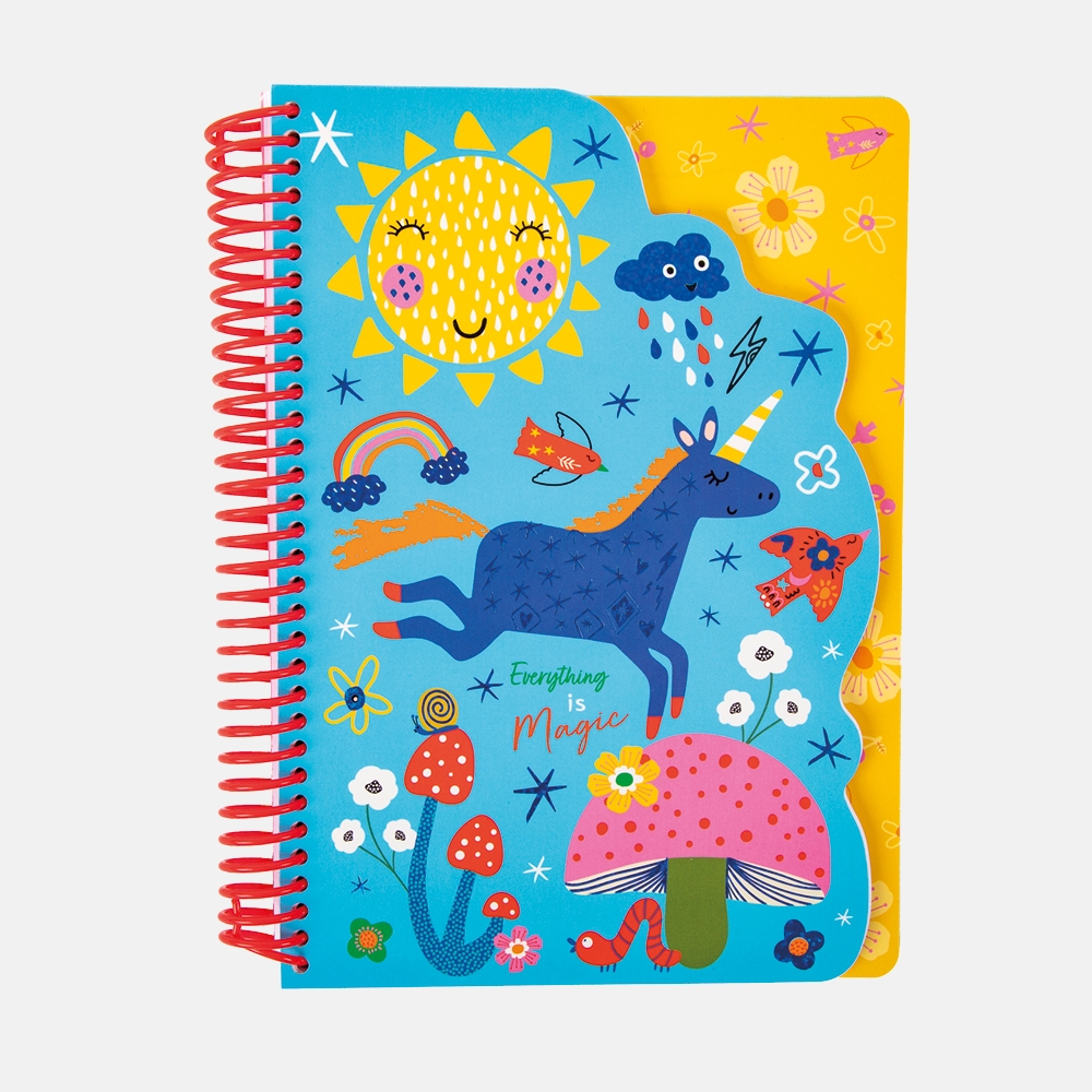 NOTEBOOK,A5 Magical Forest Twin Wire 60 page