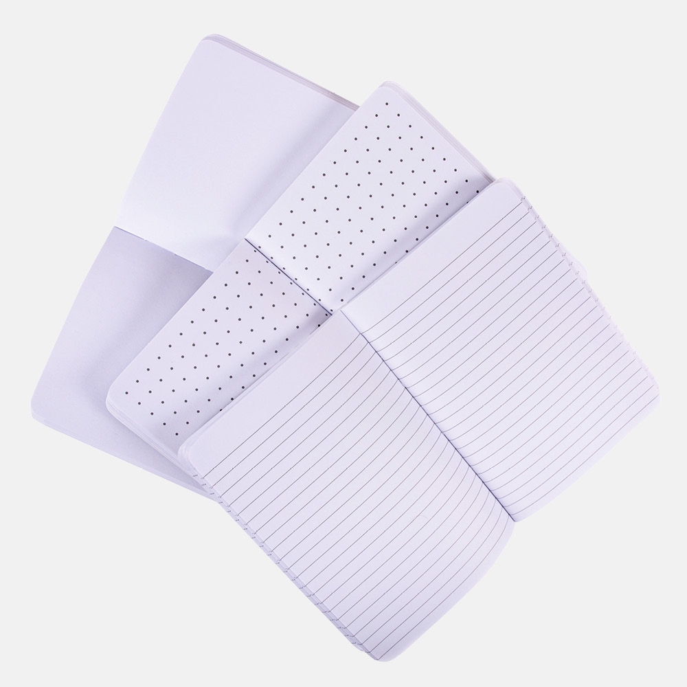 NOTEBOOK,A6 Jungle Life 3`s Casebound Soft Touch 96 page