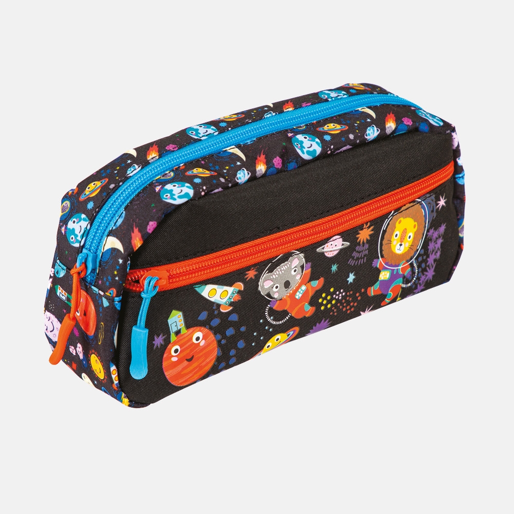 PENCIL CASE,Mission to Mars 2 Compartment, Zipped