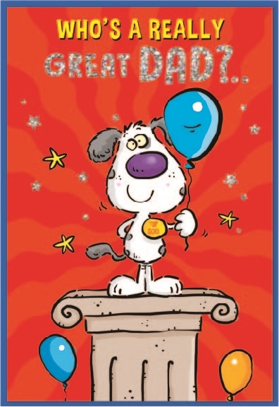 FATHER`S DAY CARDS,Dad 6`s Great Dad