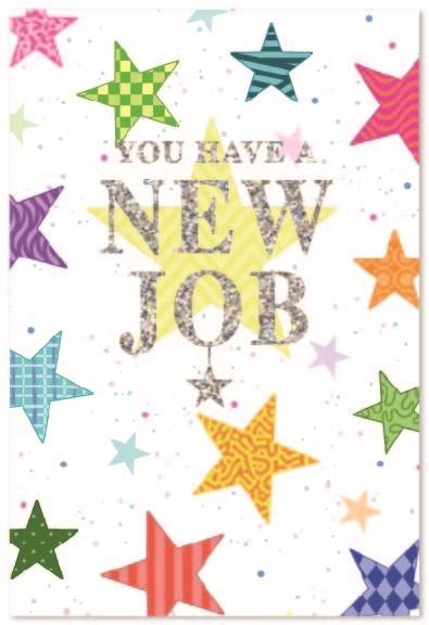 NEW JOB CARDS,6`s Text & Stars