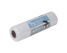 PEDAL BIN LINER,On Roll 75`s 10 litre [Splittable]