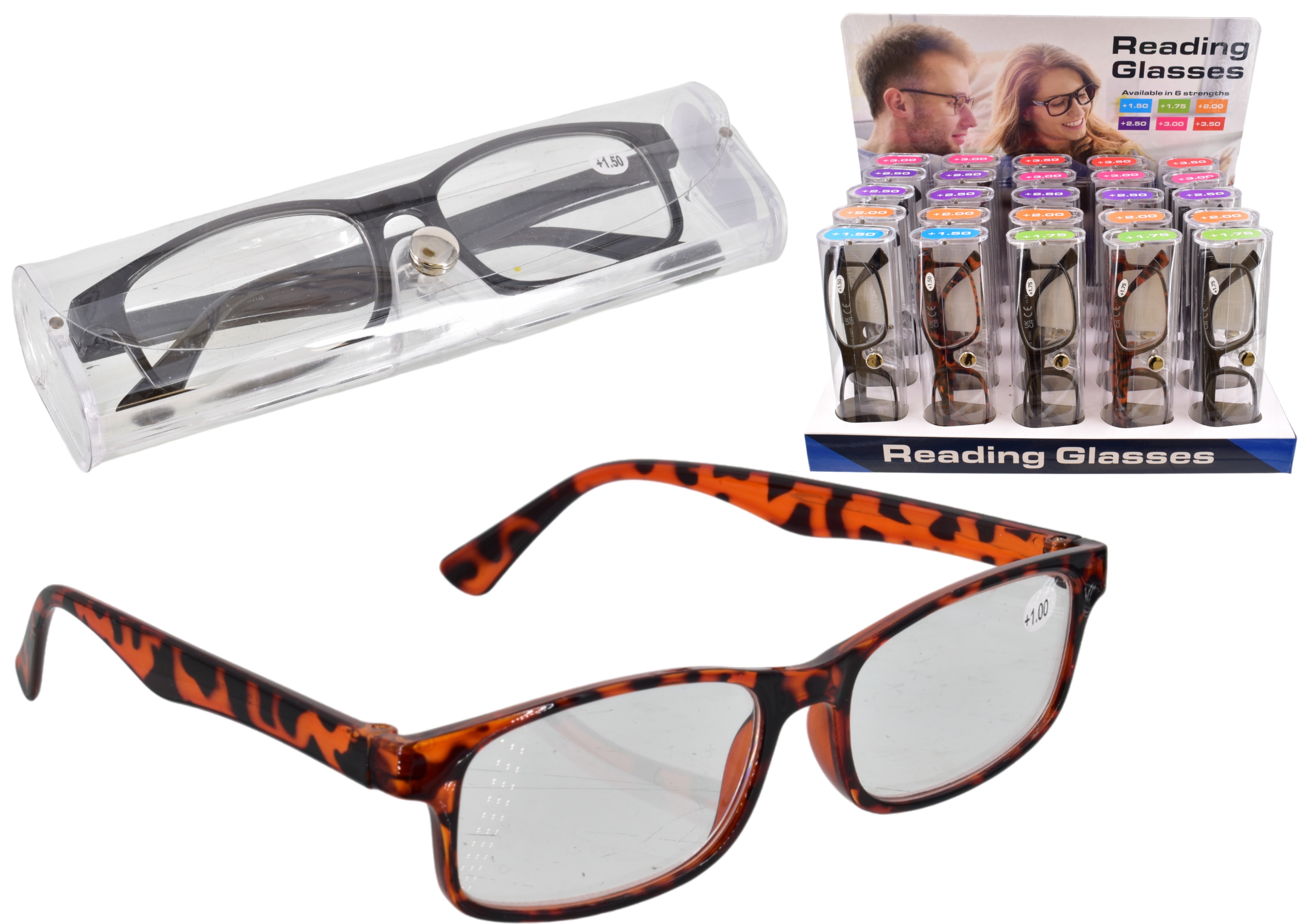 READING GLASSES, Asst.Magnification. CDU [Packs Only]