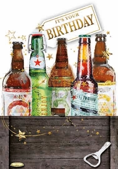 BIRTHDAY CARDS,6`s Beer