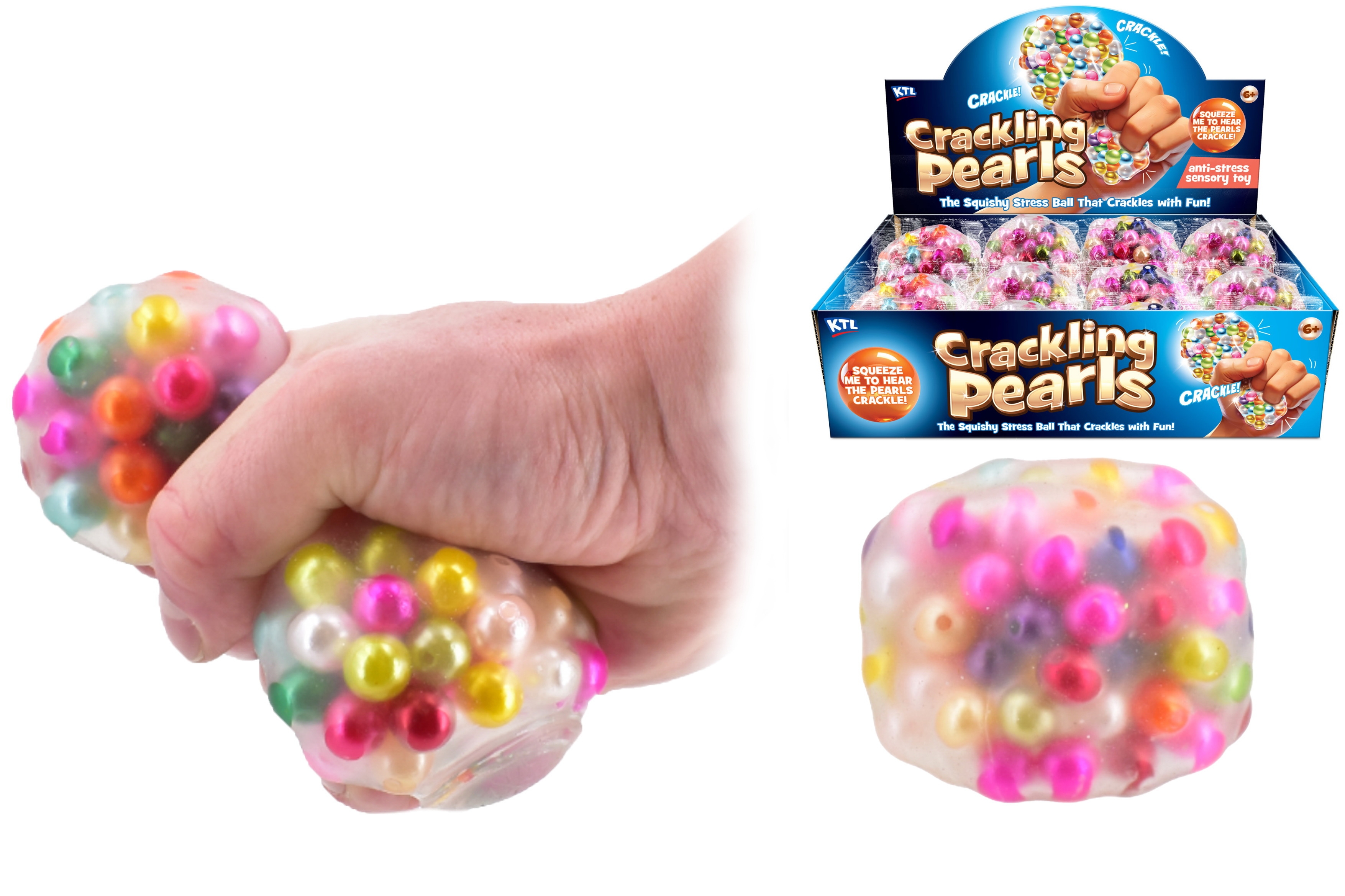 CRACKLING PEARLS, Muticolour 130pc CDU [Packs Only]