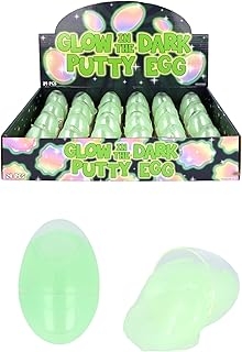 GLOW IN THE DARK EGG PUTTY, 3+ CDU [Packs Only]