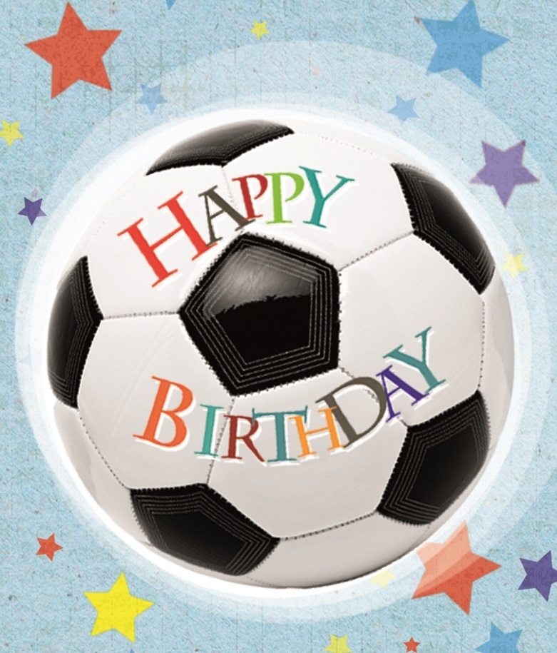 GIFT TAG, Blue Football [Packs Only]