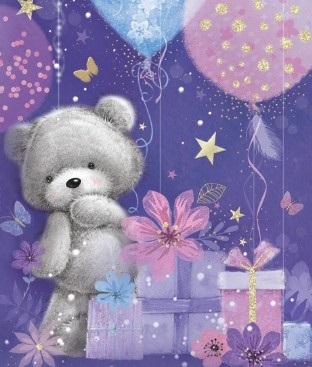 GIFT TAG, Cute Bear [Packs Only]