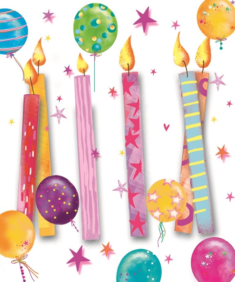 GIFT TAG, Candle & Balloon [Packs Only]