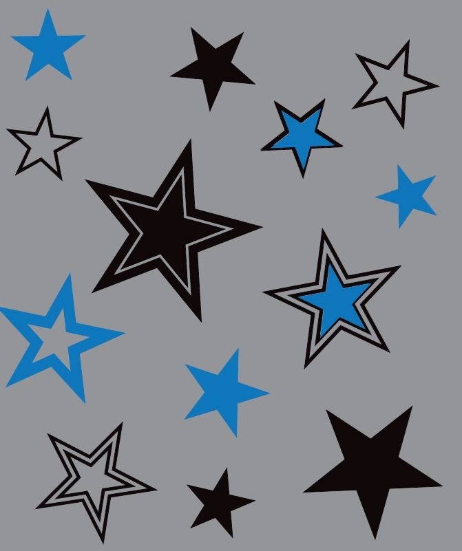 GIFT TAG,Open Silver Stars [Packs Only]