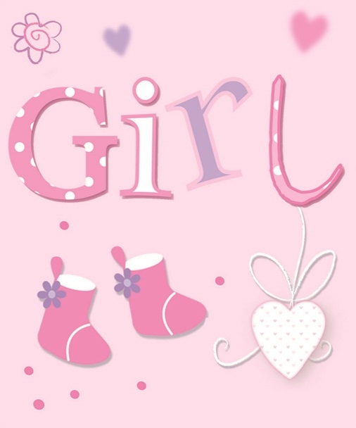 GIFT TAG,Baby Girl [Packs Only]