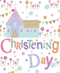 GIFT TAG,Christening [Packs Only]