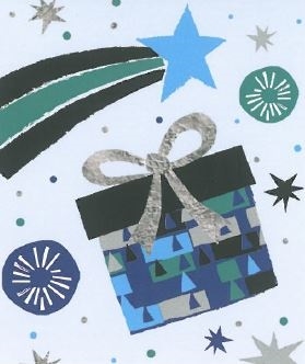 GIFT TAG, Blue Parcels [Packs Only]