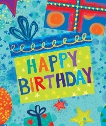 GIFT TAG, Happy Birthday Parcels [Packs Only]