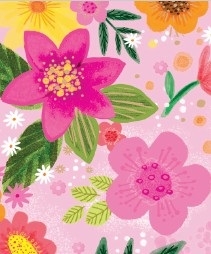 GIFT TAG, Bright Floral [Packs Only]