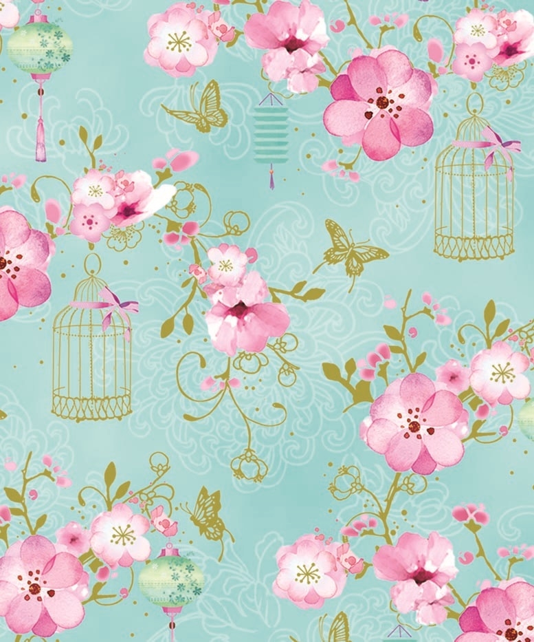 GIFT TAG, Bird Cage Floral [Packs Only]