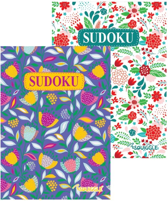 ACTIVITY BOOK,Sudoku Floral 2 Assorted [Packs Only]