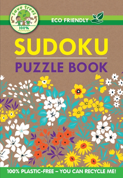 ACTIVITY BOOK,Eco Friendly Sudoku A5 4 Assorted [Packs Only]