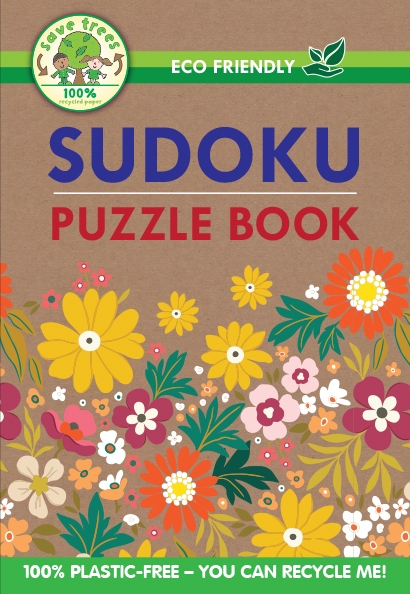 ACTIVITY BOOK,Eco Friendly Sudoku A5 4 Assorted [Packs Only]