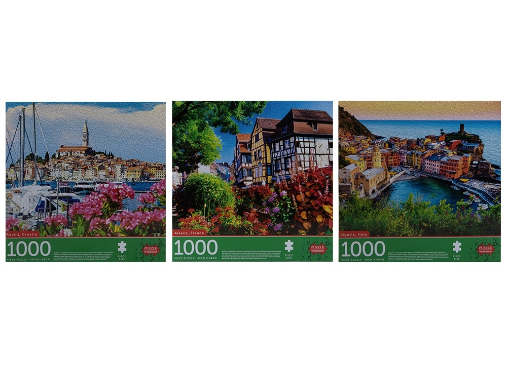 JIGSAW,1000pc.Foliage View 3 Assorted [Packs Only]