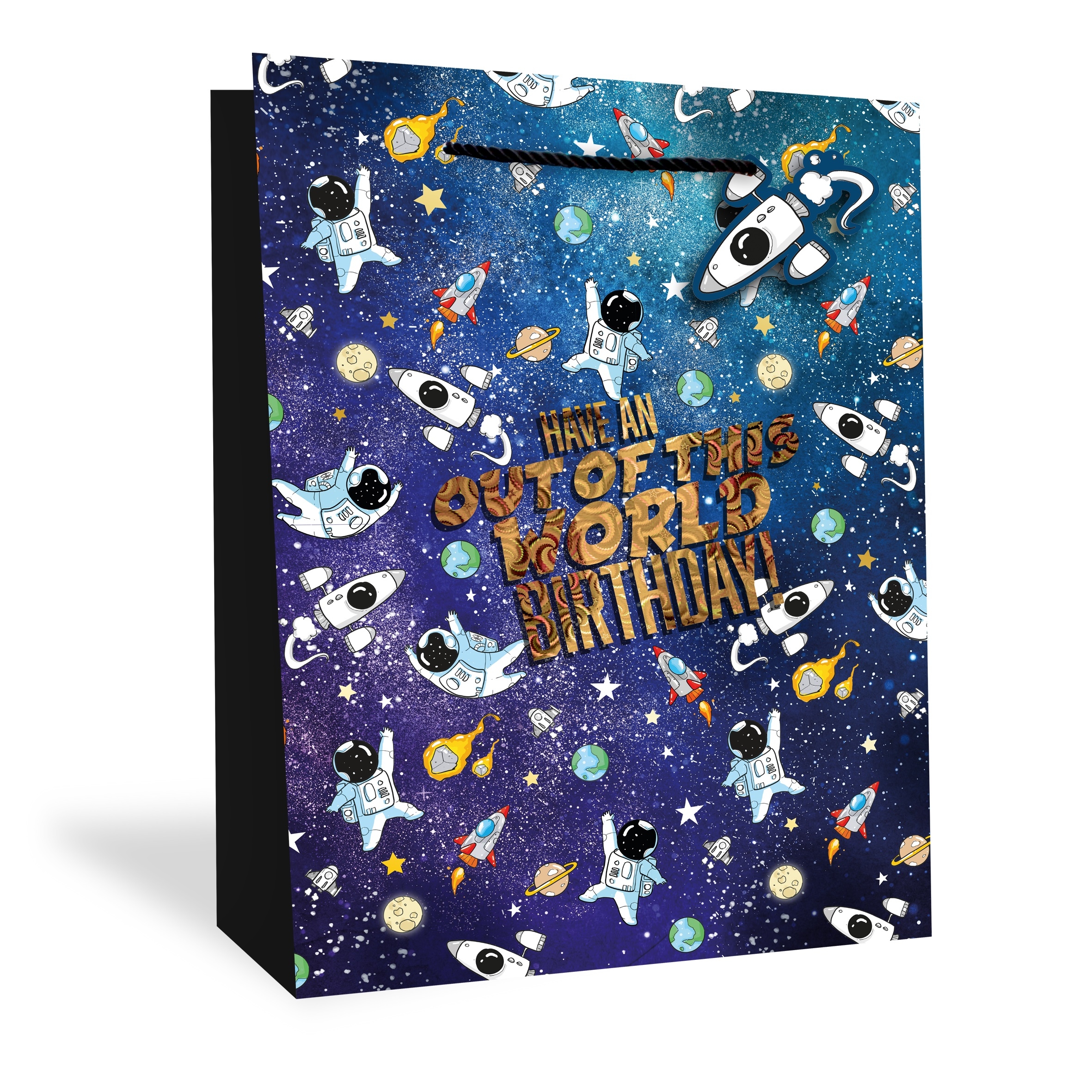 GIFT BAG, Space (Extra Large) [Packs Only]