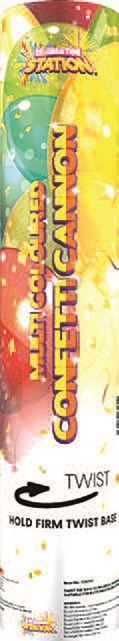CONFETTI CANON 30cm [Splittable]
