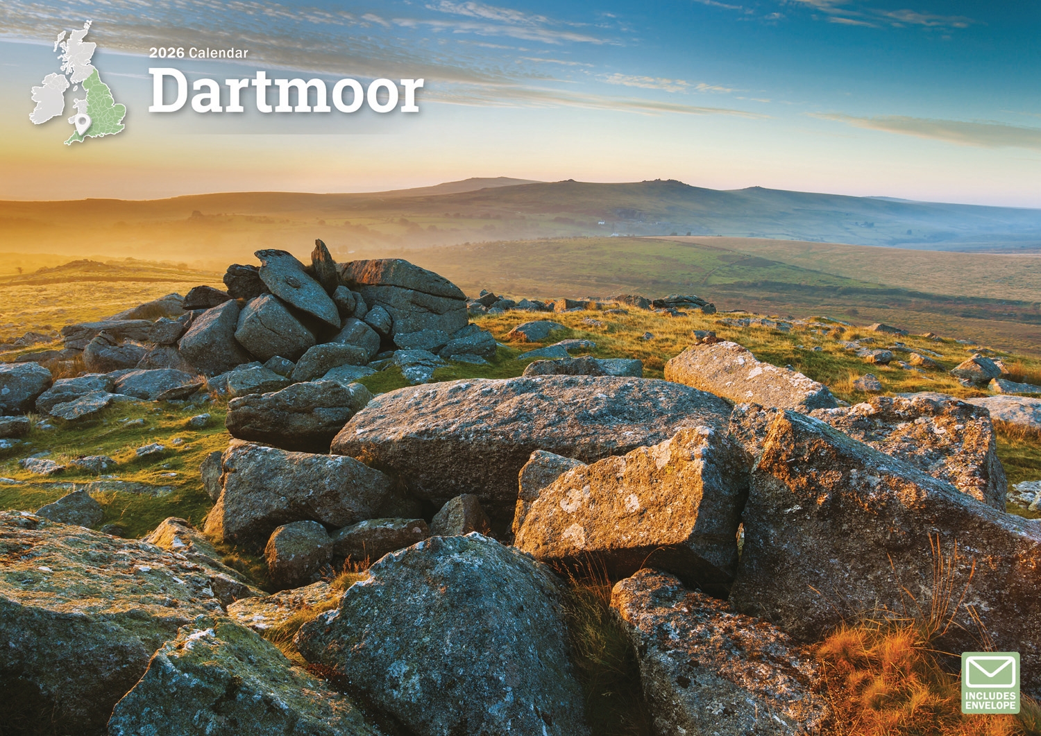 CALENDAR,A4,Dartmoor [Packs Only]