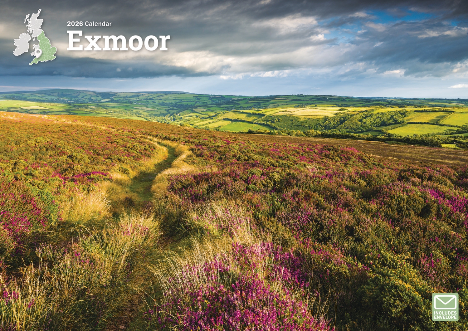 CALENDAR,A4,Exmoor [Packs Only]
