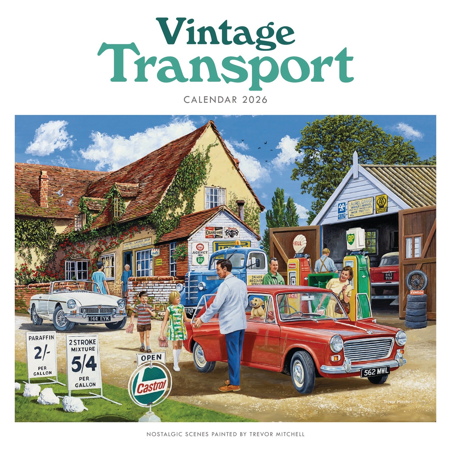 CALENDAR,Vintage Transport [Packs Only]