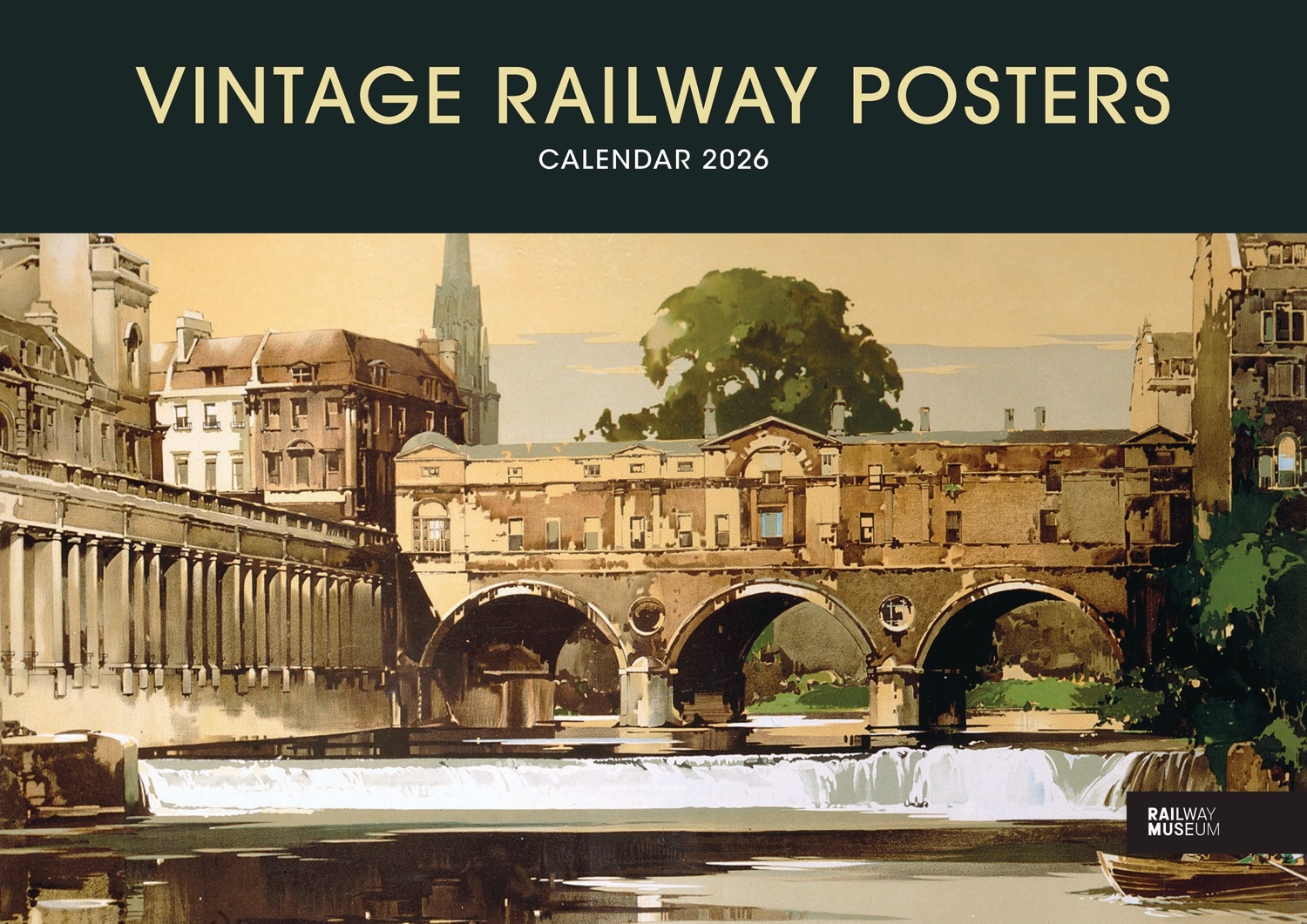 CALENDAR, Vintage Railway Posters, A4, Opens to A3 [Packs Only]
