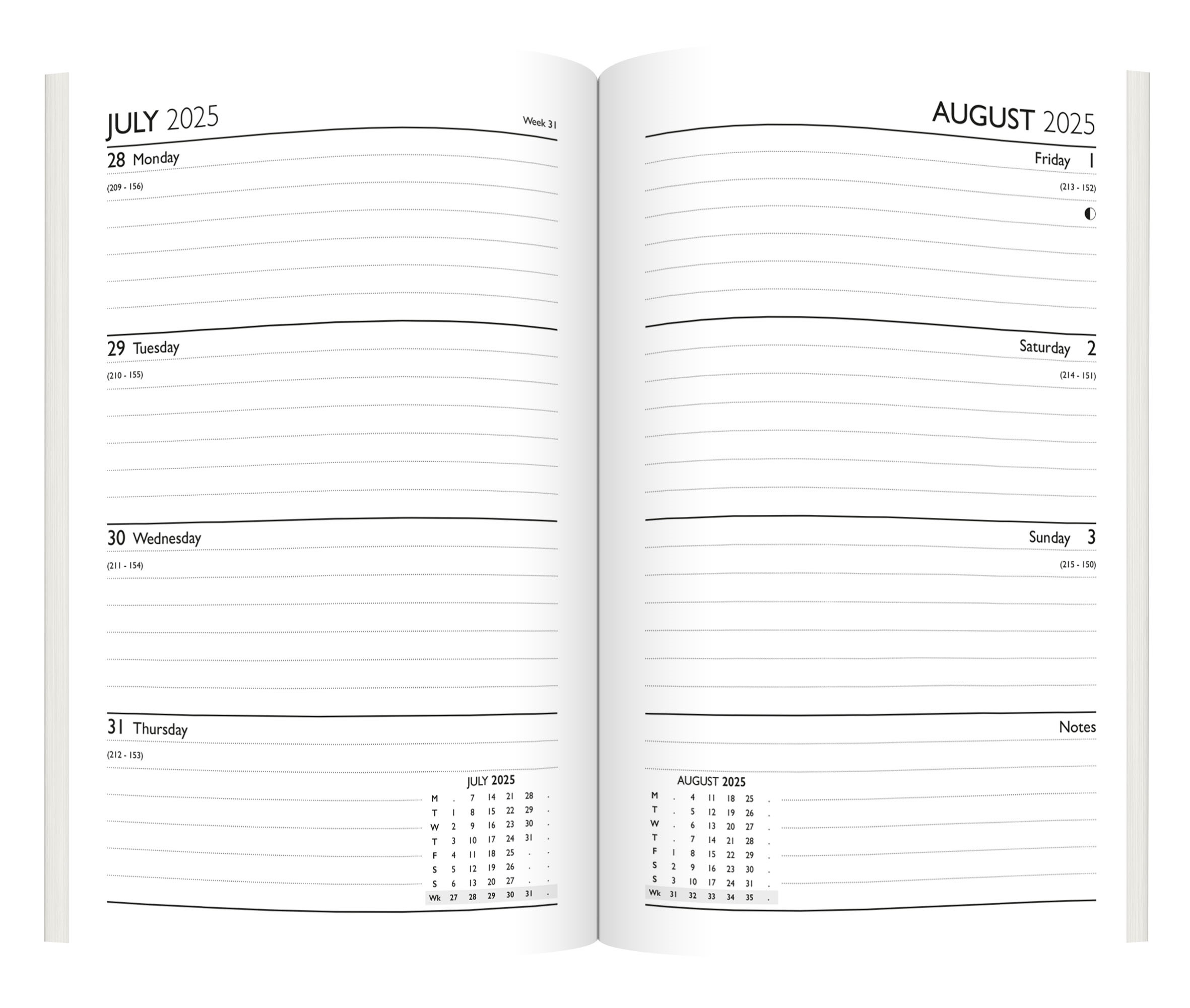 DIARY,Student,Academic,A5 Casebound,2025/26 CDU [Splittable]