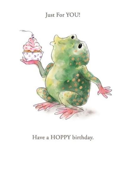 BLANK CARDS,6`s Frog & Cake