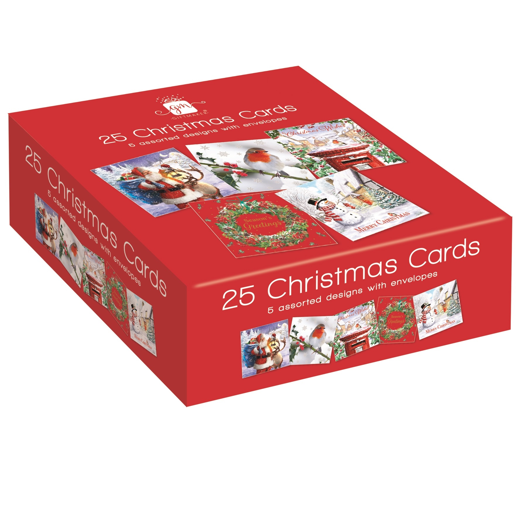 BOXED CARDS,Christmas Bumper Value 25`s [Splittable]