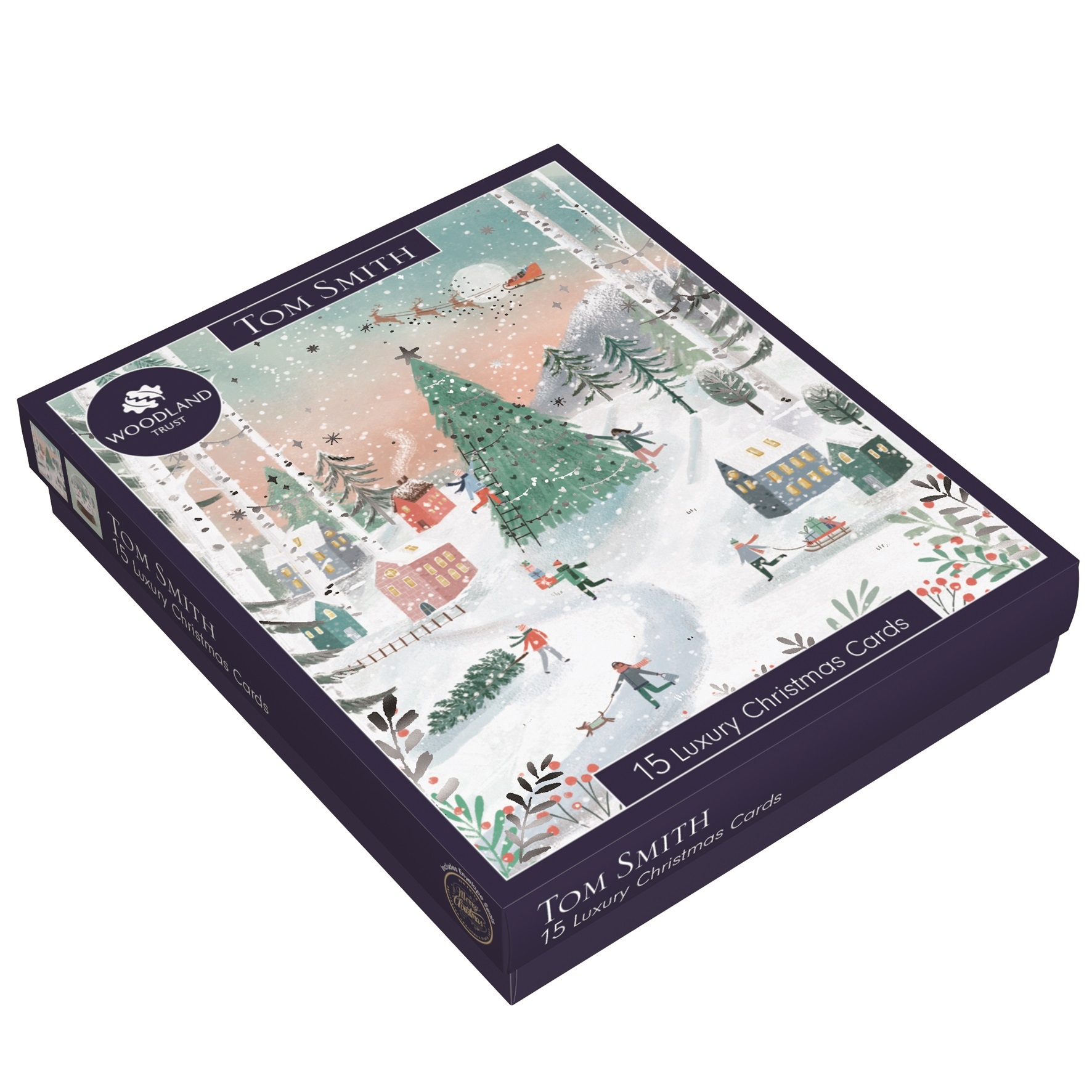 BOXED CARDS,Christmas Village 20`s (Bulk) [Packs Only]