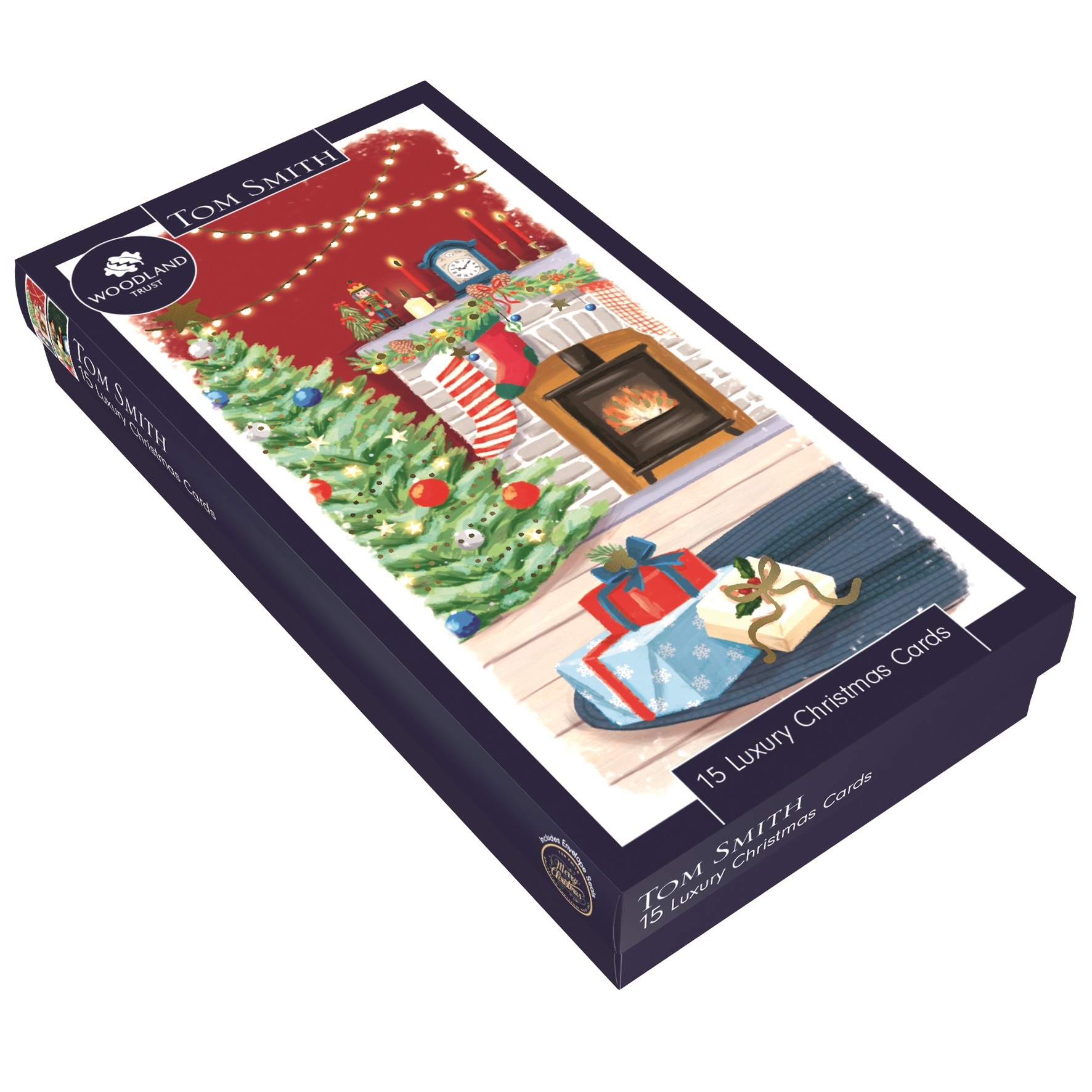 BOXED CARDS,Fireplace Slim 15`s (Bulk) [Packs Only]