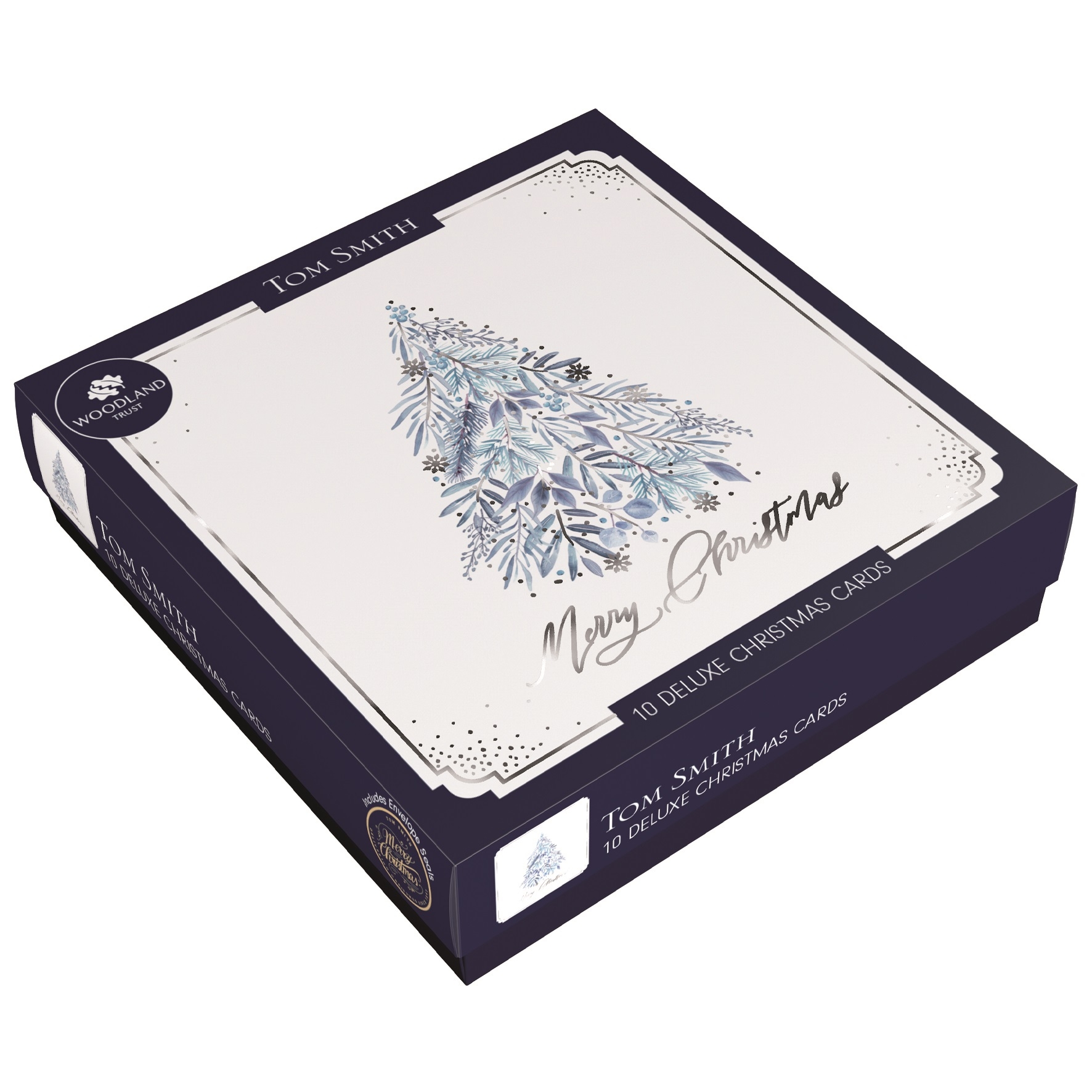 BOXED CARDS,Winter Wonderland Deluxe With Insert 10`s [Splittable]