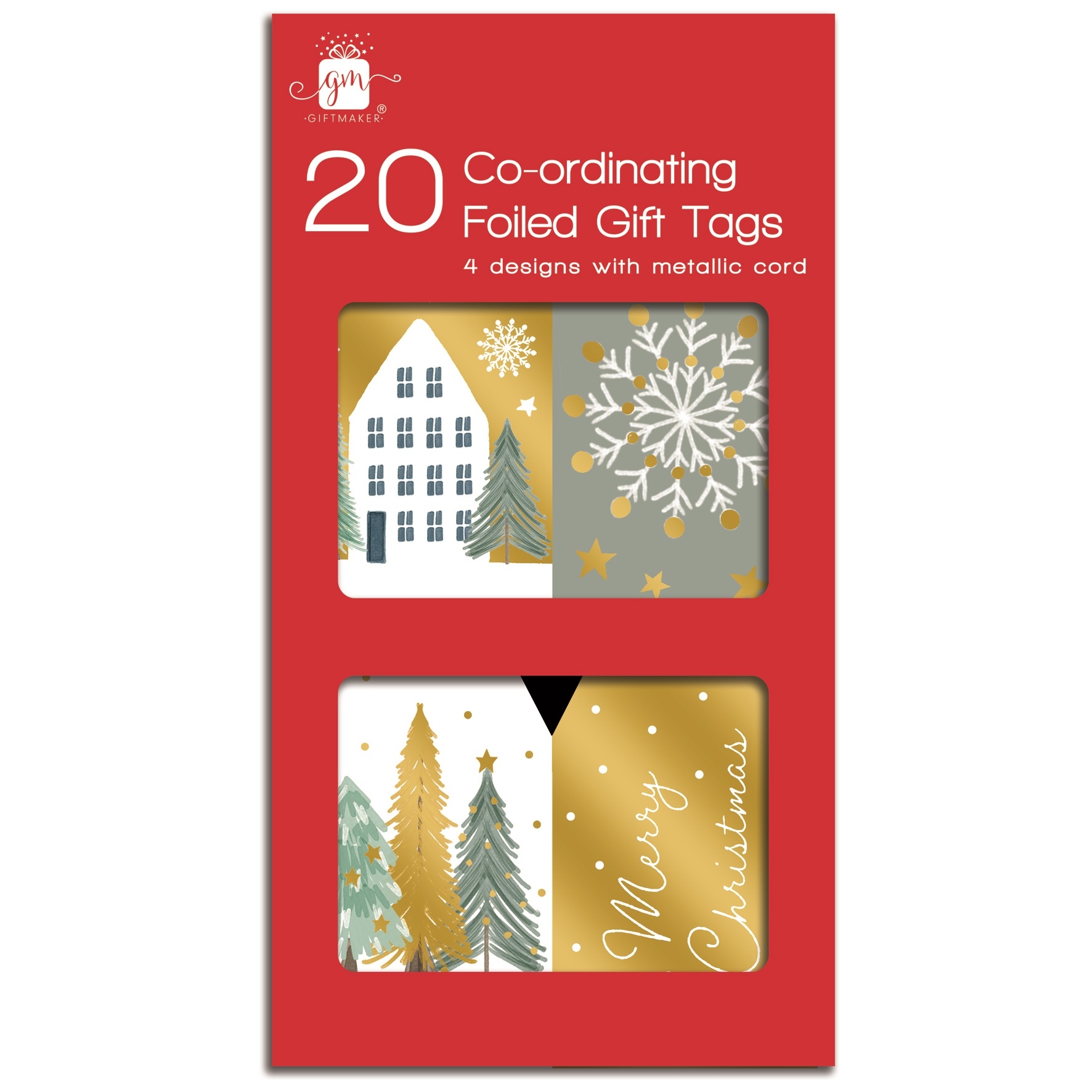 XMAS TAGS,Winter Wonderland 20`s H/pk [Packs Only]