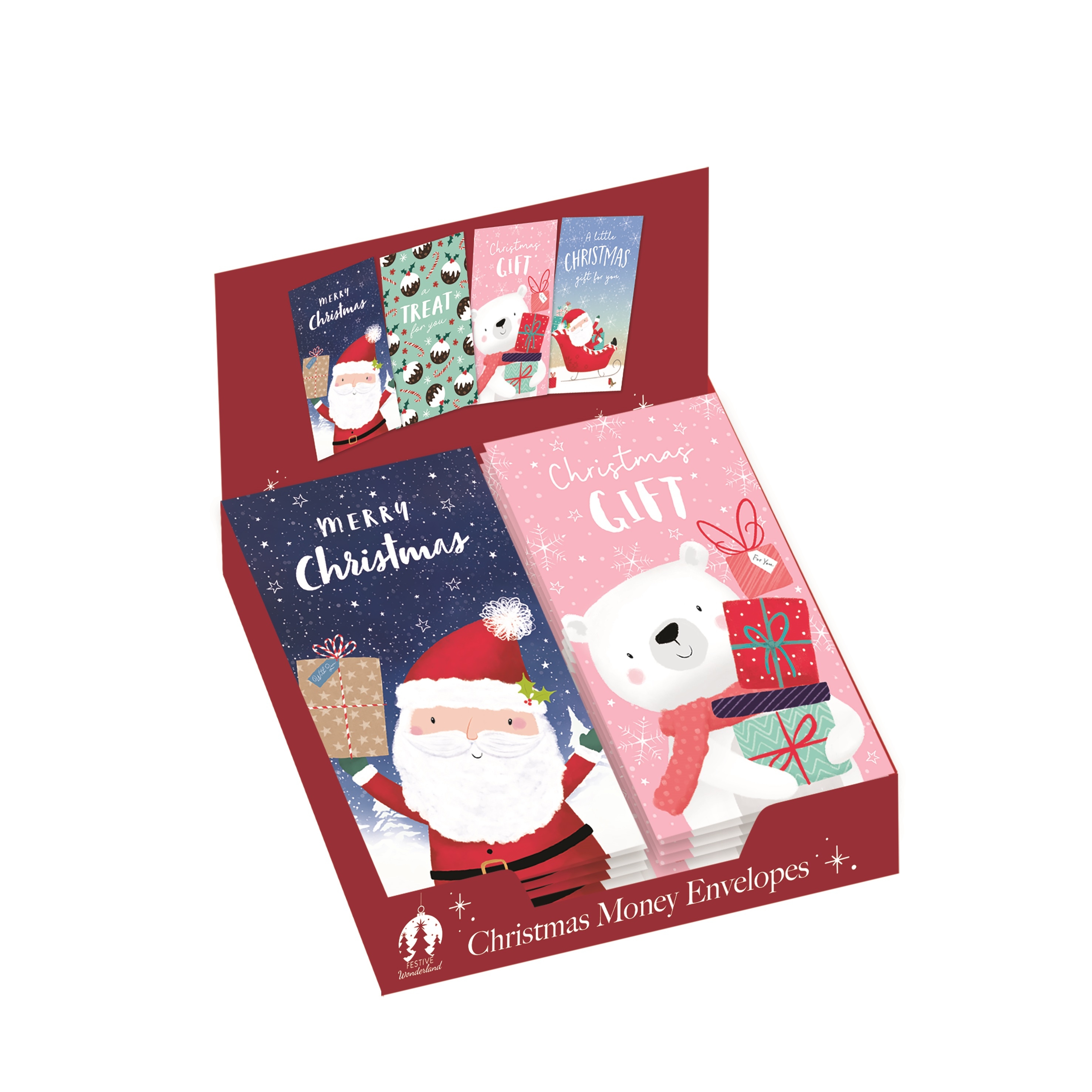 XMAS MONEY WALLETS,Cute Assorted [Packs Only]