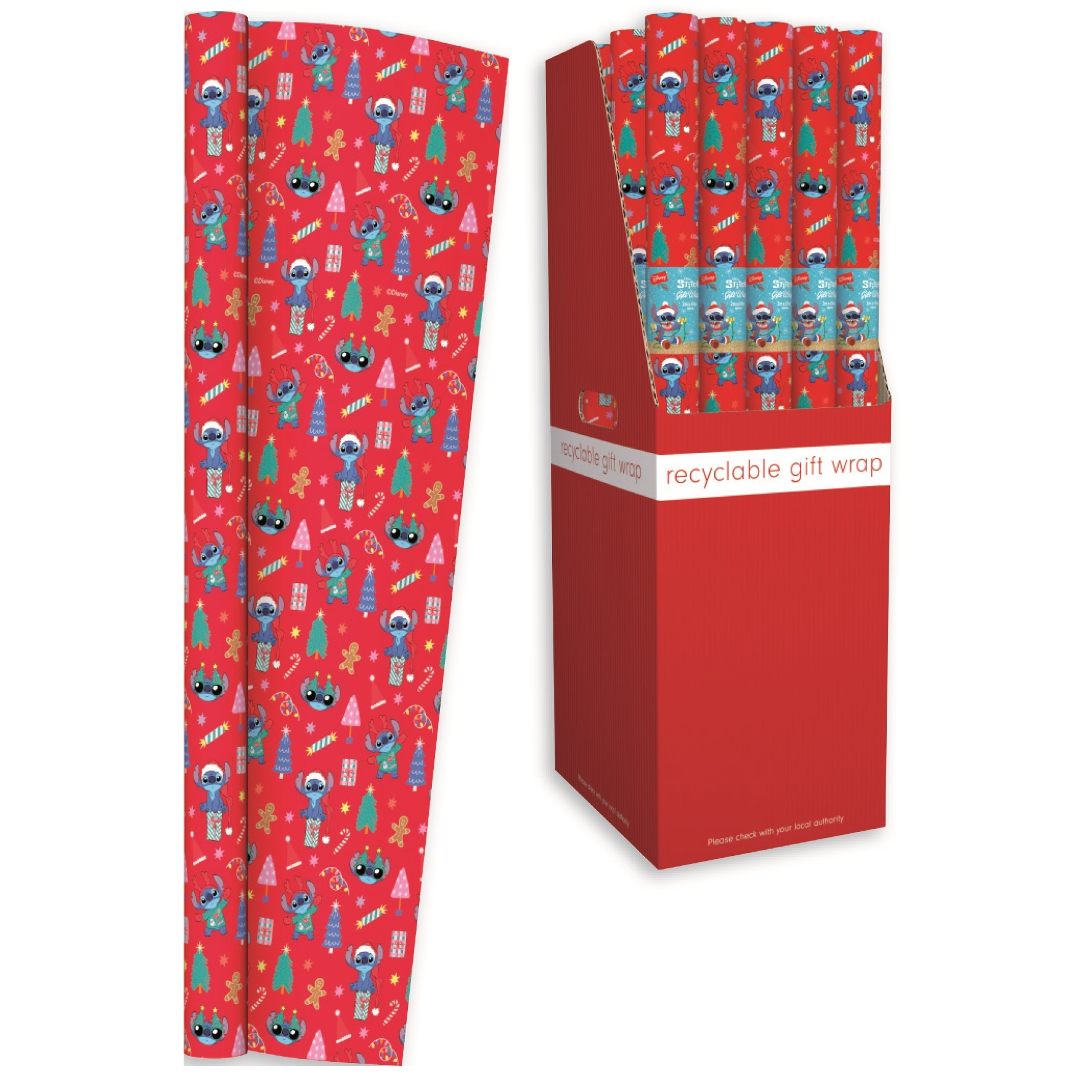 XMAS ROLLWRAP,2m Stitch FDU [Packs Only]