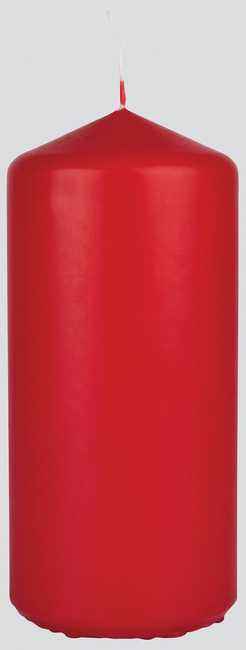 CANDLE,Pillar Red 7 x 15cm 62 Hour BurnTme [Splittable]