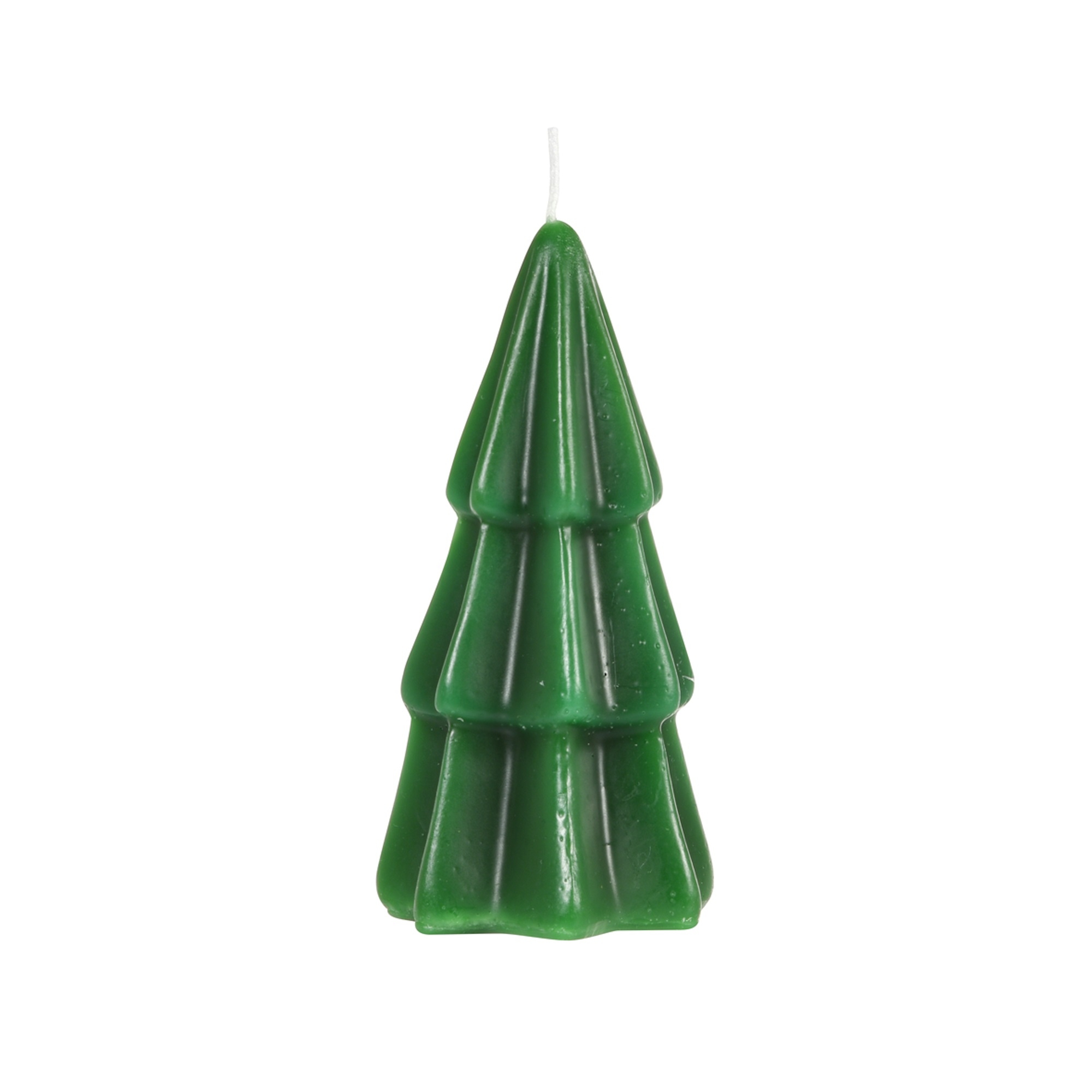 CANDLE, Christmas Tree, Green 53x108mm Duni [Packs Only]
