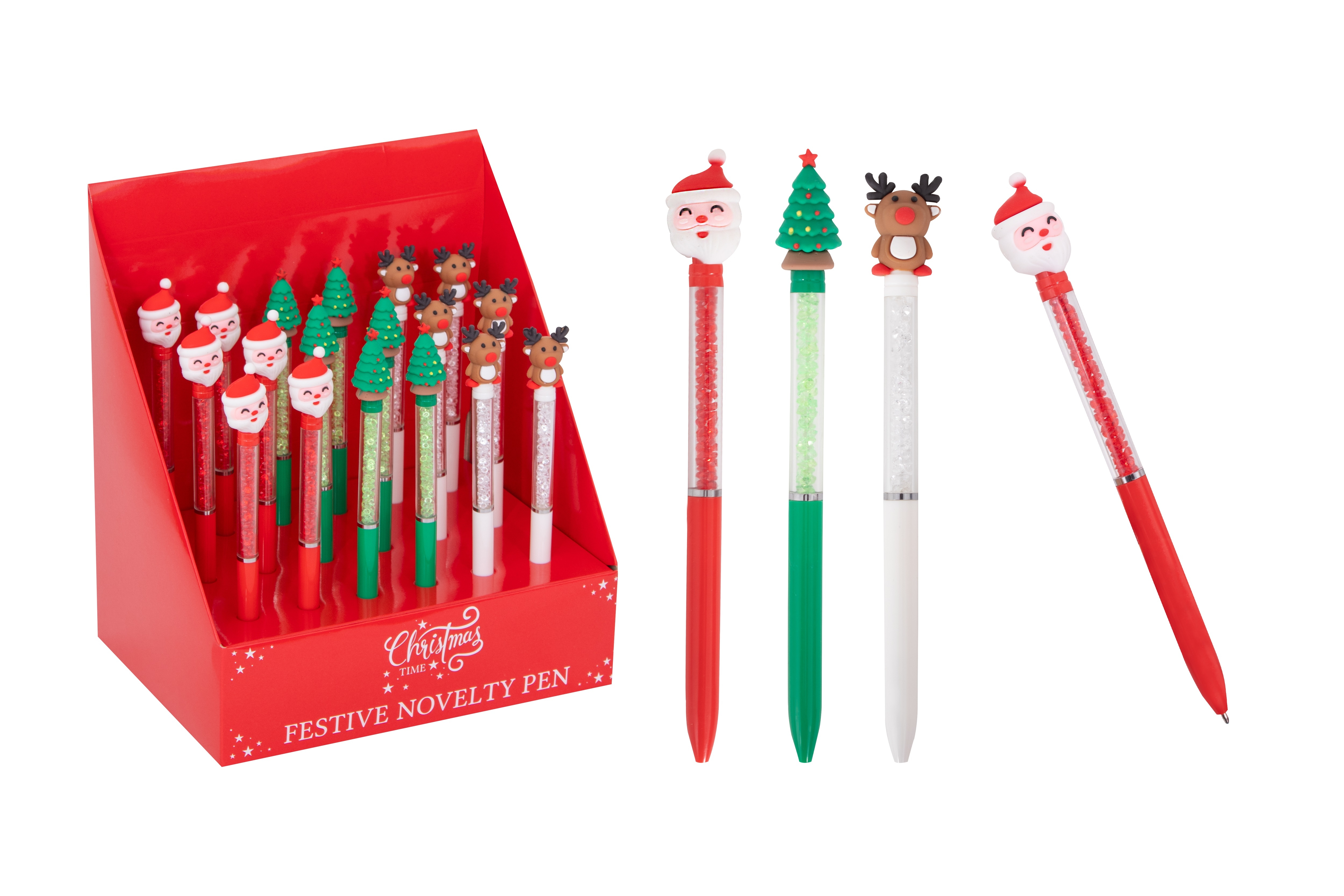 PEN,Christmas Characters Assorted CDU [Packs Only]