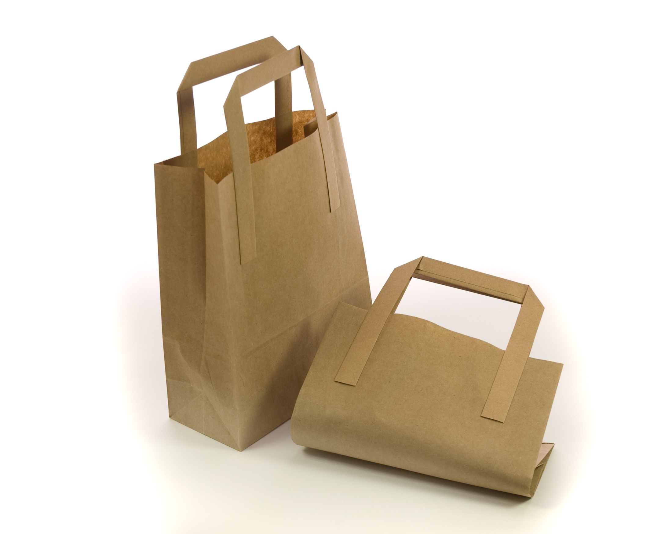 CARRIER BAG,Brown Paper SOS Small 250`s