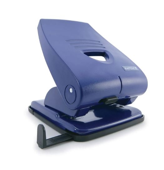 HOLE PUNCH,Metal Blue, Heavy Duty Boxed