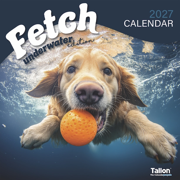 CALENDAR,Square,Go Fetch Photographic 2027 [Packs Only]